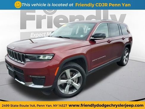 Used 2021 Jeep Grand Cherokee L Limited AWD/4WD image 1
