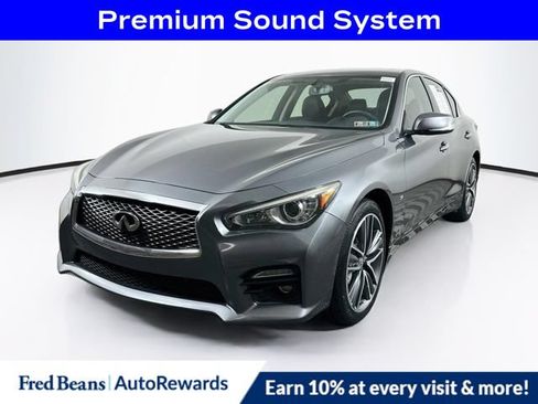 Used 2015 INFINITI Q50 AWD w/ Navigation Package image 3