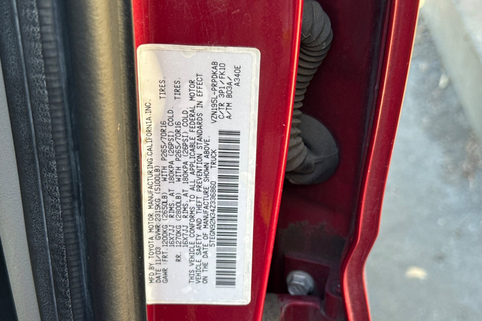 Used 2004 Toyota Tacoma PreRunner RWD image 41