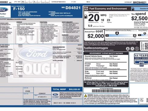Used 2021 Ford F150 XLT w/ Equipment Group 302A High AWD/4WD image 28