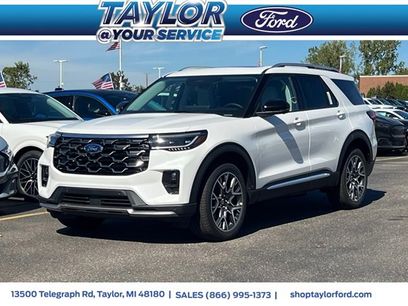 New 2025 Ford Explorer Platinum w/ Ultimate Package