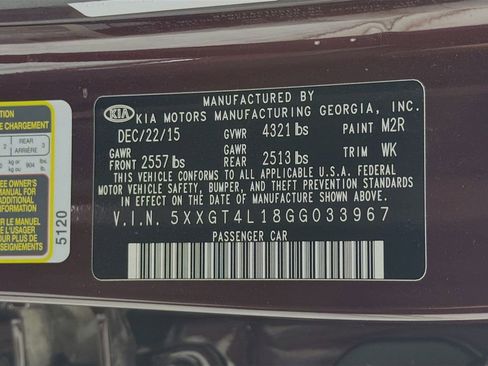 Used 2016 Kia Optima LX w/ Technology Package image 30