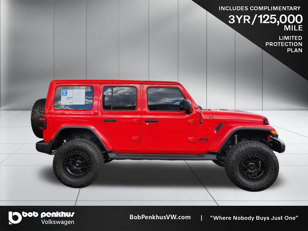 Used 2020 Jeep Wrangler Unlimited Sahara AWD/4WD image 24