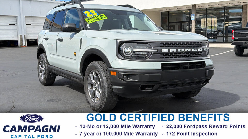 Certified 2023 Ford Bronco Sport Badlands AWD/4WD image 1