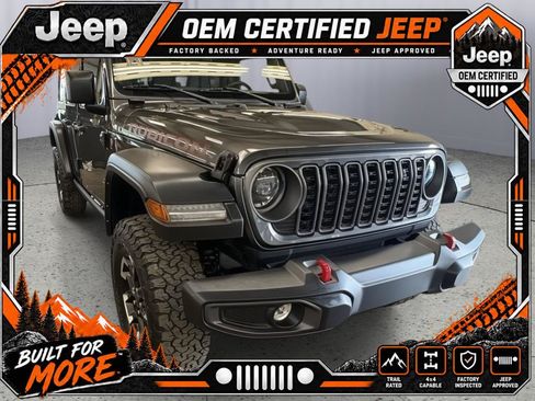 Used 2025 Jeep Wrangler Unlimited Rubicon AWD/4WD image 1