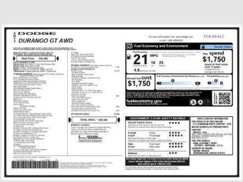 Used 2017 Dodge Durango GT w/ Premium Group image 33