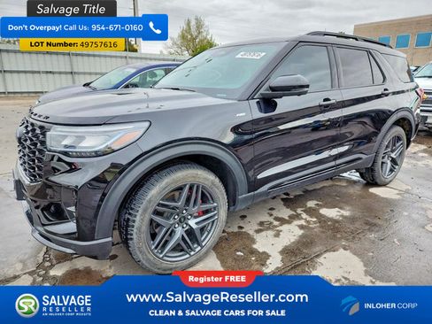 Used 2025 Ford Explorer ST-Line w/ Premium Package AWD/4WD image 1