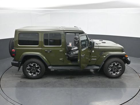 Used 2024 Jeep Wrangler Unlimited Sahara w/ Dual Top Group AWD/4WD image 48