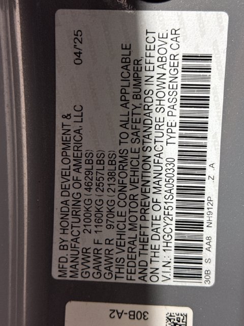 Used 2025 Honda Accord Sport image 30