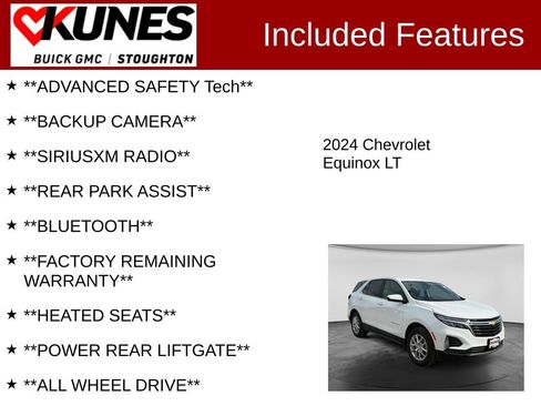 Used 2024 Chevrolet Equinox LT AWD/4WD image 2