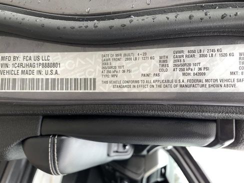 Used 2023 Jeep Grand Cherokee Altitude AWD/4WD image 48