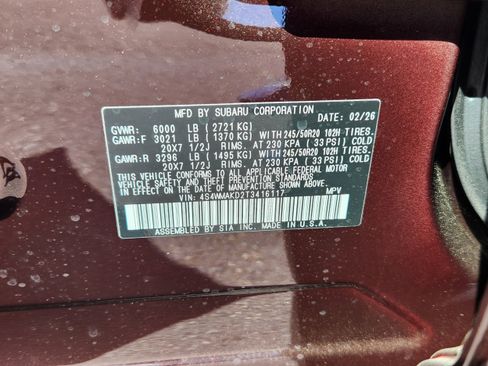 New 2026 Subaru Ascent Touring AWD/4WD image 15