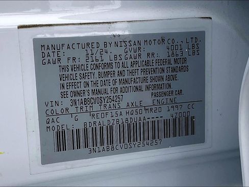 Used 2025 Nissan Sentra SV w/ All-Weather Package image 34