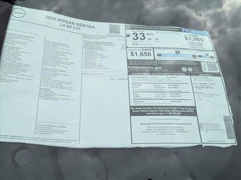 New 2024 Nissan Sentra SR w/ SR Premium Package image 17