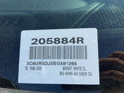 Used 2025 RAM 2500 Big Horn AWD/4WD image 19