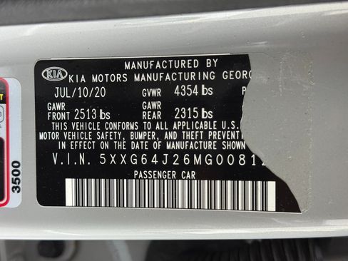 Used 2021 Kia K5 GT-Line w/ GT-Line FWD Premium Package image 41