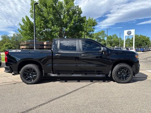 Used 2024 Chevrolet Silverado 1500 Custom w/ Turbomax Blackout Package AWD/4WD image 6