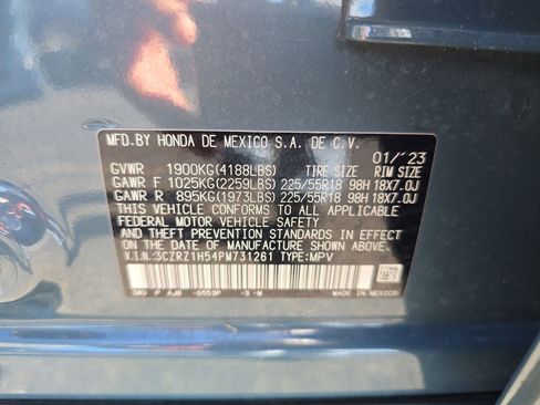 Certified 2023 Honda HR-V Sport image 30