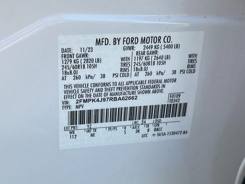 Used 2024 Ford Edge SEL w/ Sport Appearance Package AWD/4WD image 32