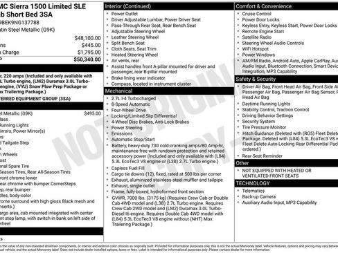 Used 2022 GMC Sierra 1500 SLE image 2