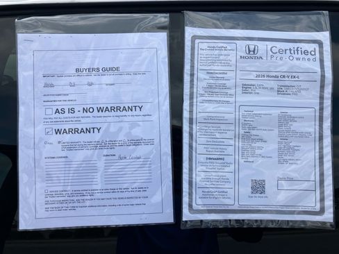 Certified 2026 Honda CR-V EX-L image 37