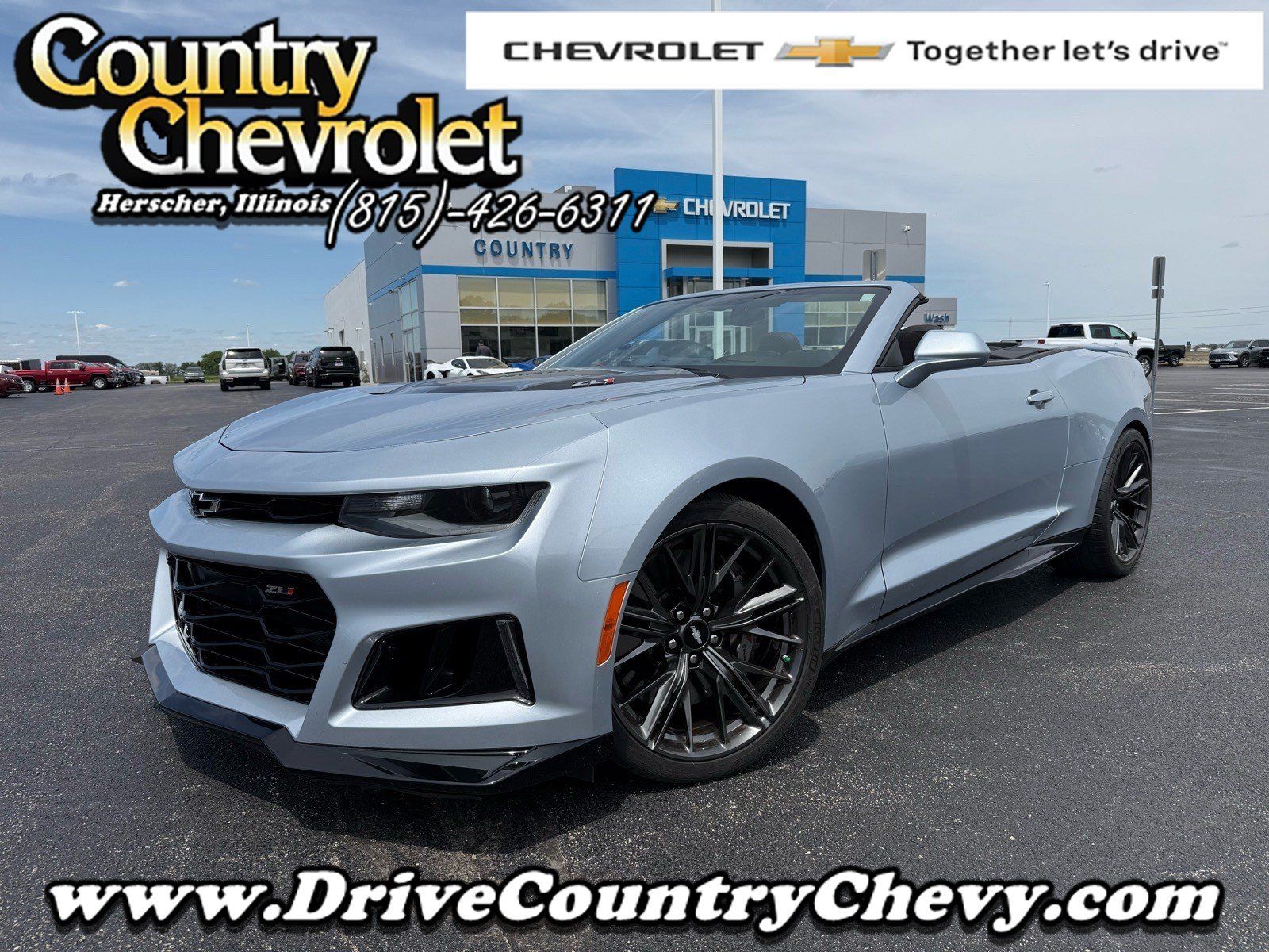 Used 2017 Chevrolet Camaro ZL1 RWD image 1