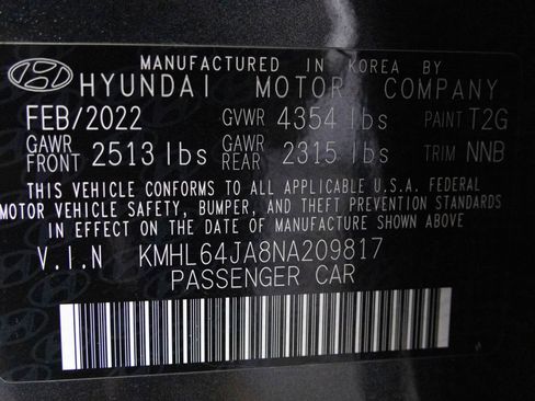 Used 2022 Hyundai Sonata SEL w/ Winter Weather Package image 46