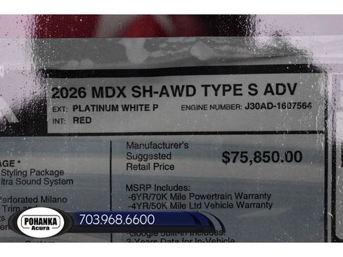New 2026 Acura MDX Type S AWD/4WD image 40