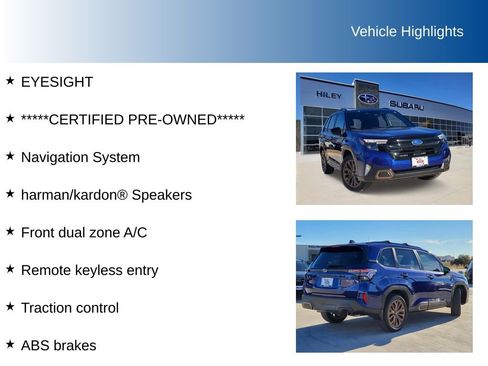 Certified 2025 Subaru Forester Sport image 5