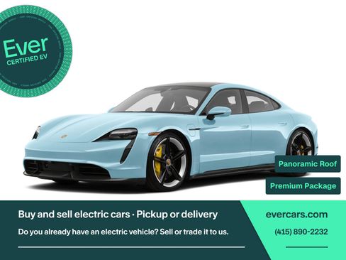 Used 2023 Porsche Taycan RWD image 1