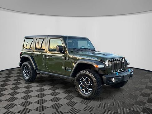 Certified 2023 Jeep Wrangler Unlimited Rubicon 4xe w/ Steel Bumper Group AWD/4WD image 3