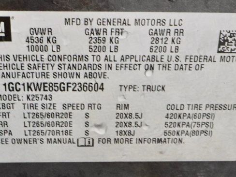 Used 2016 Chevrolet Silverado 2500 LTZ w/ Duramax Plus Package image 34