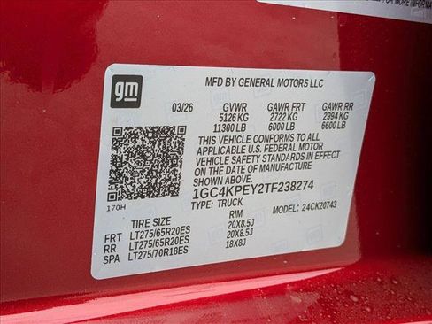 New 2026 Chevrolet Silverado 2500 LTZ w/ Trail Boss Package AWD/4WD image 19