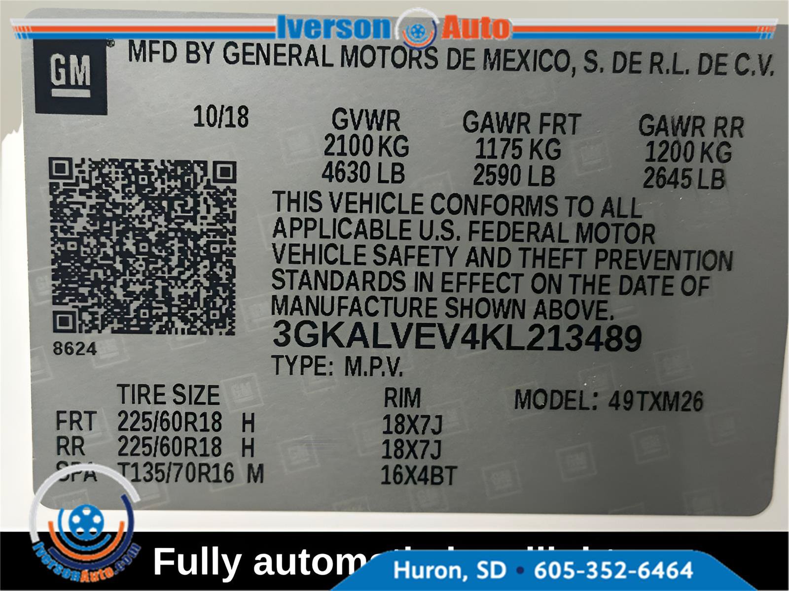 Used 2019 GMC Terrain SLT AWD/4WD image 13