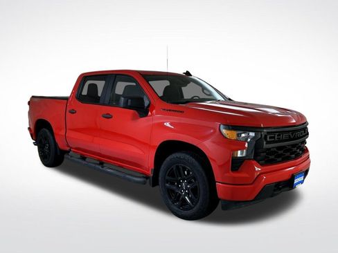 Certified 2024 Chevrolet Silverado 1500 Custom w/ Turbomax Blackout Package AWD/4WD image 4