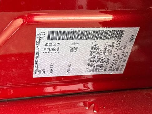 Certified 2023 Nissan Maxima SV w/ Floor Mat Group FWD image 34