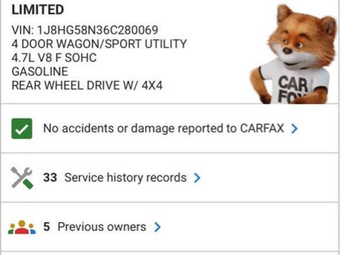 Used 2006 Jeep Commander Limited w/ Trailer Tow Group IV image 37