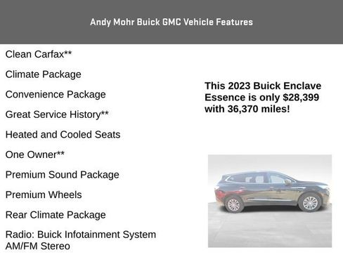 Used 2023 Buick Enclave Essence FWD image 8