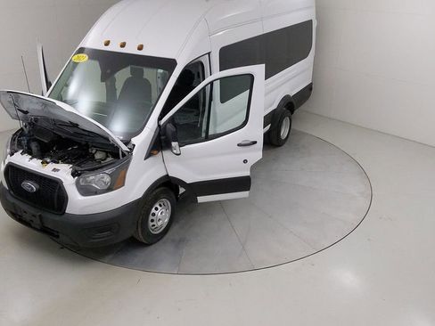 Certified 2023 Ford Transit 350 148 High Roof Extended DRW RWD image 37