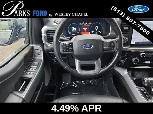 Certified 2023 Ford F150 Lariat w/ Equipment Group 502A High AWD/4WD image 12