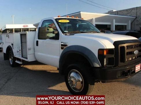 Used 2008 Ford F550 2WD Regular Cab Super Duty image 2