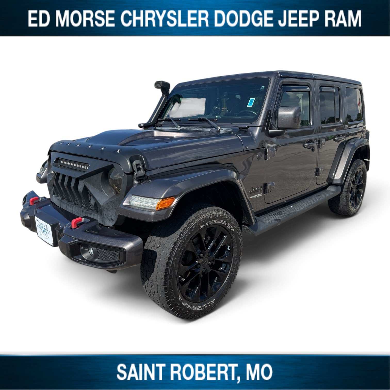 Used 2021 Jeep Wrangler Unlimited Sahara AWD/4WD image 4