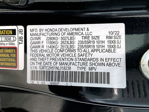 Certified 2022 Acura RDX AWD w/ Technology Package image 17