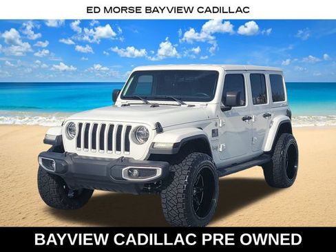 Used 2020 Jeep Wrangler Unlimited Sahara AWD/4WD image 1