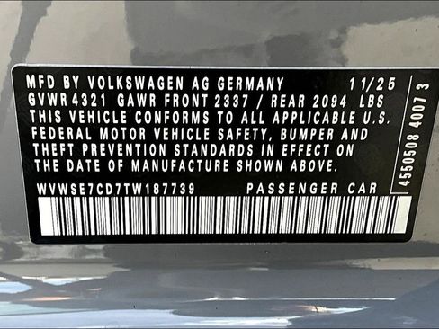 New 2026 Volkswagen GTI SE image 18