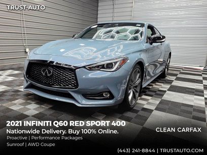 Used 2021 INFINITI Q60 Red Sport 400 w/ Proactive Package