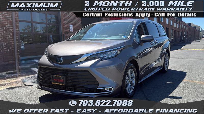 Used 2021 Toyota Sienna XLE AWD/4WD image 1