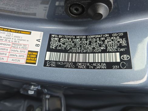 Certified 2023 Toyota Corolla LE FWD image 35