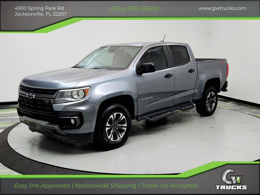 Used 2021 Chevrolet Colorado Z71 w/ Safety Package RWD image 1