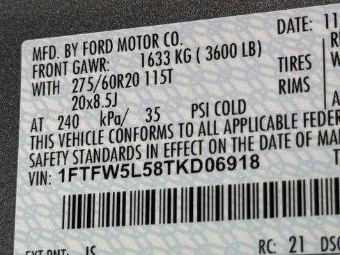 New 2026 Ford F150 Lariat w/ Equipment Group 501A Mid image 32